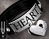 -V- Heart Collar
