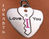 IO-Key Heart Pendant 