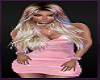 Lady in Pink Dress Blondes