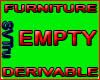 EMPTY furniture