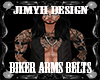 Jm  Biker Arms Belts