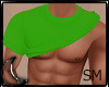 + Raised Green Shirt +