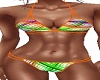 BIKINI NEON PLAID