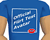 Flirt Test Avatar Tee