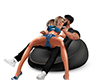 F}- kissing seating