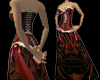SN Crimson Corset Gown