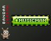 (BS) MUSICMAN sticker