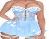 blue butterfly corset