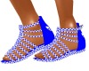 Royal Blue Sandals