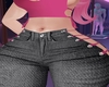 (GM) Pink Strip Jeans