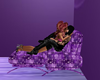 Purple Star Kiss Chair