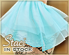 S. Layerable Skirt Blue