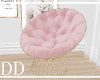 Pink Saucer Chair