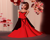 light red wedding dress