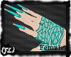 {FL}Nails&Gloves Teal