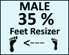 Feet Scaler 35%