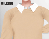 Sweater Beige + Skirt
