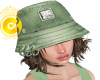 !Hat Bucket Green