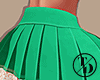 Lace l Green Mini Skirt