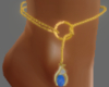Cerulean Stone Anklet R
