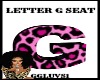LETTER G SEAT