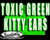 Green Toxic Cat Ears