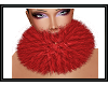 {G} Red Fur Collar