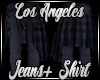 Jm   L.A Jeans+ Shirt