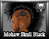 *M3M* Mohaw Skull Black
