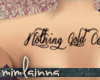 |M| Nothing Gold Tattoo