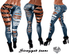 Strapped Jeans