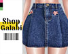 ❡ Celin Denim Skirt