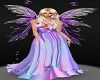 Purple Fairy wings n gown