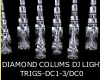 Diamond Colums DJ Light