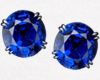  Blue Sapphire Studs