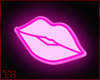 *Y*Neon-Pink Lips