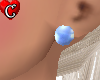 PearlsBlue Earrings