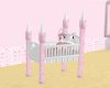 PinkPrincess castle crib