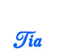 Tia floor sign