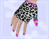 Kids Cheetah gloves nail