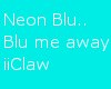Neon Blu! Arm Warmers