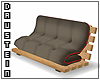 d| Brown Futon Couch