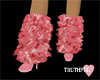 ~TRH~PINK FEATHER BOOTS