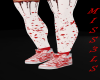 Bloody shoes