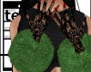 【t】glove-lace Fur GR