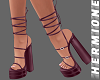 Goth blackberry heels