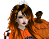 Halloween orange hair