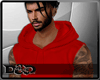 D- Hoodie Tank Red