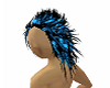 Blue Animated Mohawk