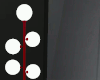 (B) Red Floor Lamp